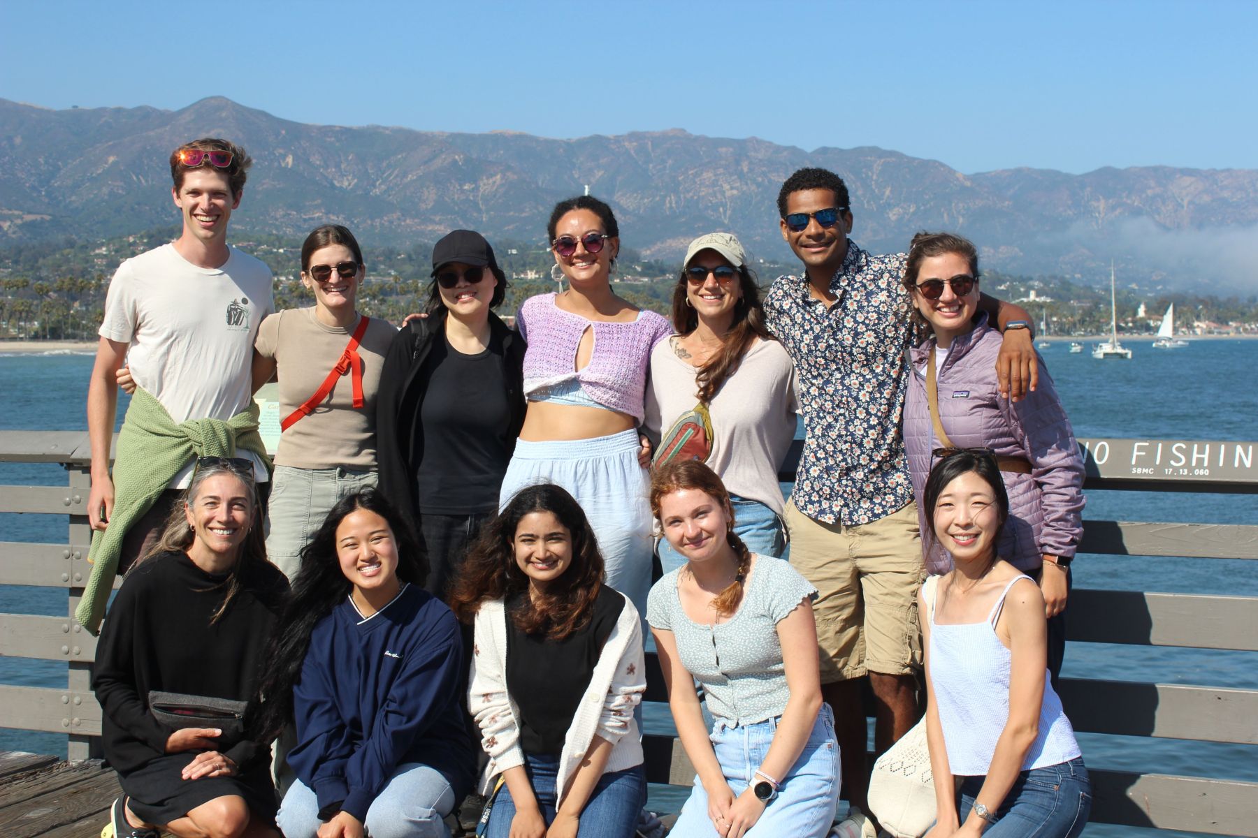 Santoro Lab Group at Santa Barbara Harbor