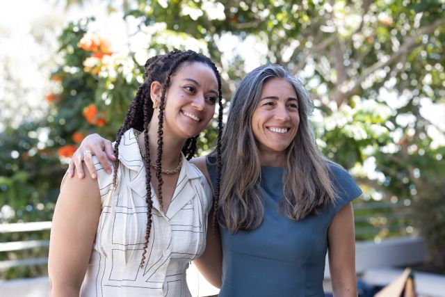 Nicola (left) and Alyson (right)